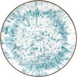 Kalos, vajilla para 6 personas, 18 piezas, porcelana, azul claro