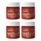 Modo de empleo coloración semipermanente 100 ml caja 4 pack (Pillarbox Red) Naty Shop Tinte para el cabello Flame 100 Ml (pack de 4)