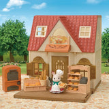 Sylvanian Families 5536 Juego de panadería en casa de muñecas - Juego de casa de muñecas