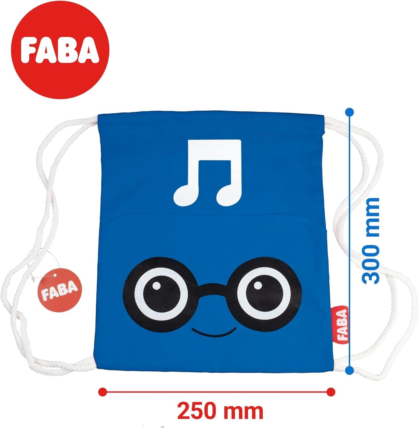 FBB10002 Personaje con sonido, azul Juguetes Bebe Naty Shop