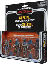 Star Wars Vintage Collection Mandalorian Shriek-Hawk, paquete de 4 figuras de acción Mandalorian, escala 9,5 cm Naty Shop