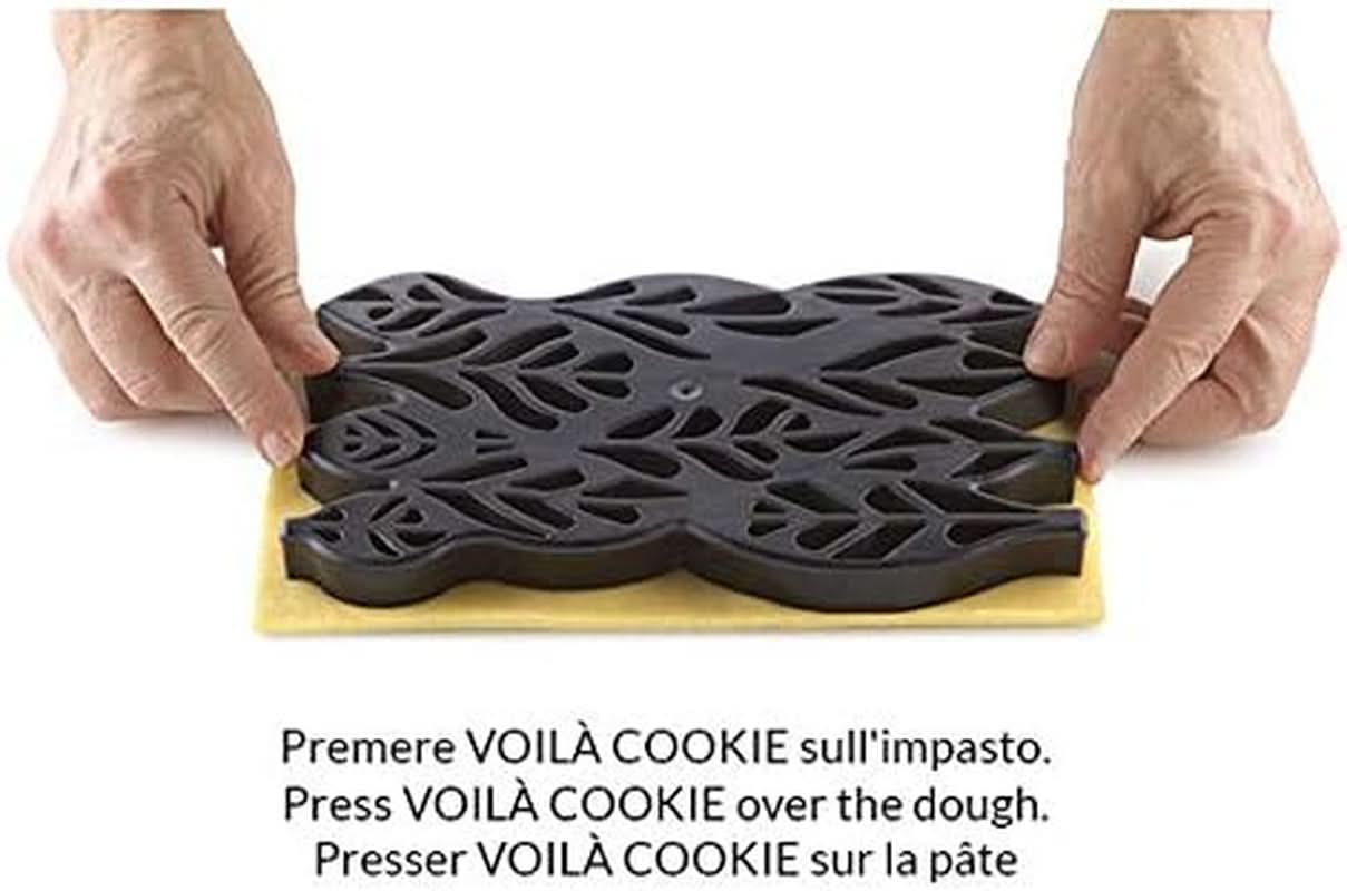 Silikomart, Voila Hojas De Galleta, 240mm X 150mm, Altura 20mm Cocina Naty Shop
