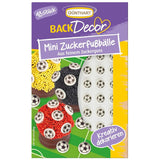Günthart Backdecor 12 Jugadores y Balones de Fútbol de Azúcar, 21 Gramos Naty Shop Balones de Fútbol de Azúcar