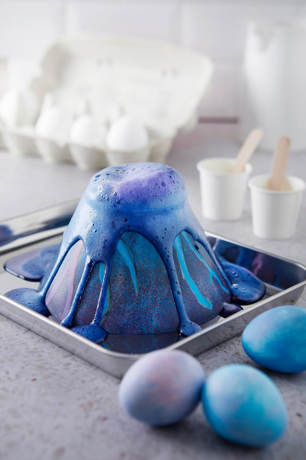 Heitmann Eierfarben - Experimento de huevos - Vulkan Eier Naty Shop