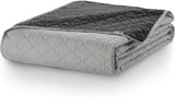 Colcha Decoking 200 X 220 Cm Grafito Antracita Gris Plata Colcha de doble cara fácil de mantener Axel Camas y Mantas Besuche den DecoKing-Store