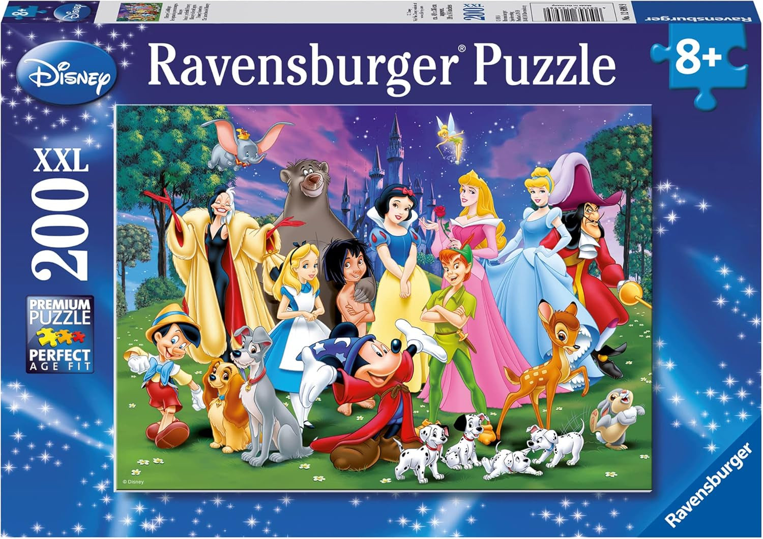 Puzzle Ravensburger para niños - 12698 favoritos de Disney - Puzzle de Disney para niños mayores de 8 años, con 200 piezas en formato XXL Puzzle Naty Shop Título predeterminado