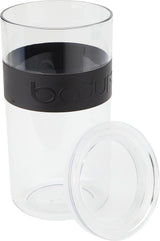 BODUM PRESSO Tarros de conservación, plástico, negro, 4 x 0,25 l, 3 x 0,6 l, 3 x 1 l, 2 x 2 l Cajas para conservar alimentos Naty Shop