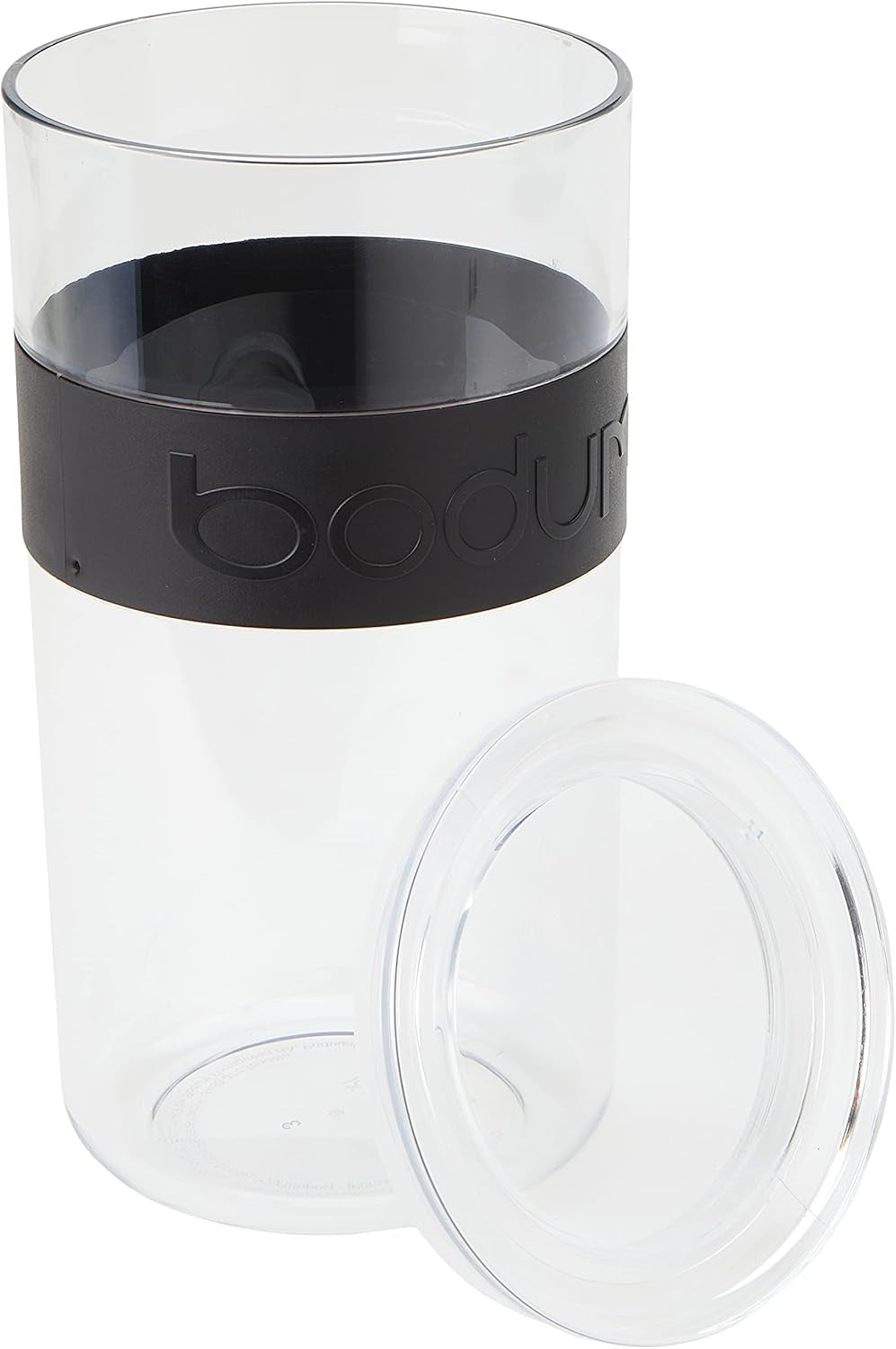 BODUM PRESSO Tarros de conservación, plástico, negro, 4 x 0,25 l, 3 x 0,6 l, 3 x 1 l, 2 x 2 l Cajas para conservar alimentos Naty Shop