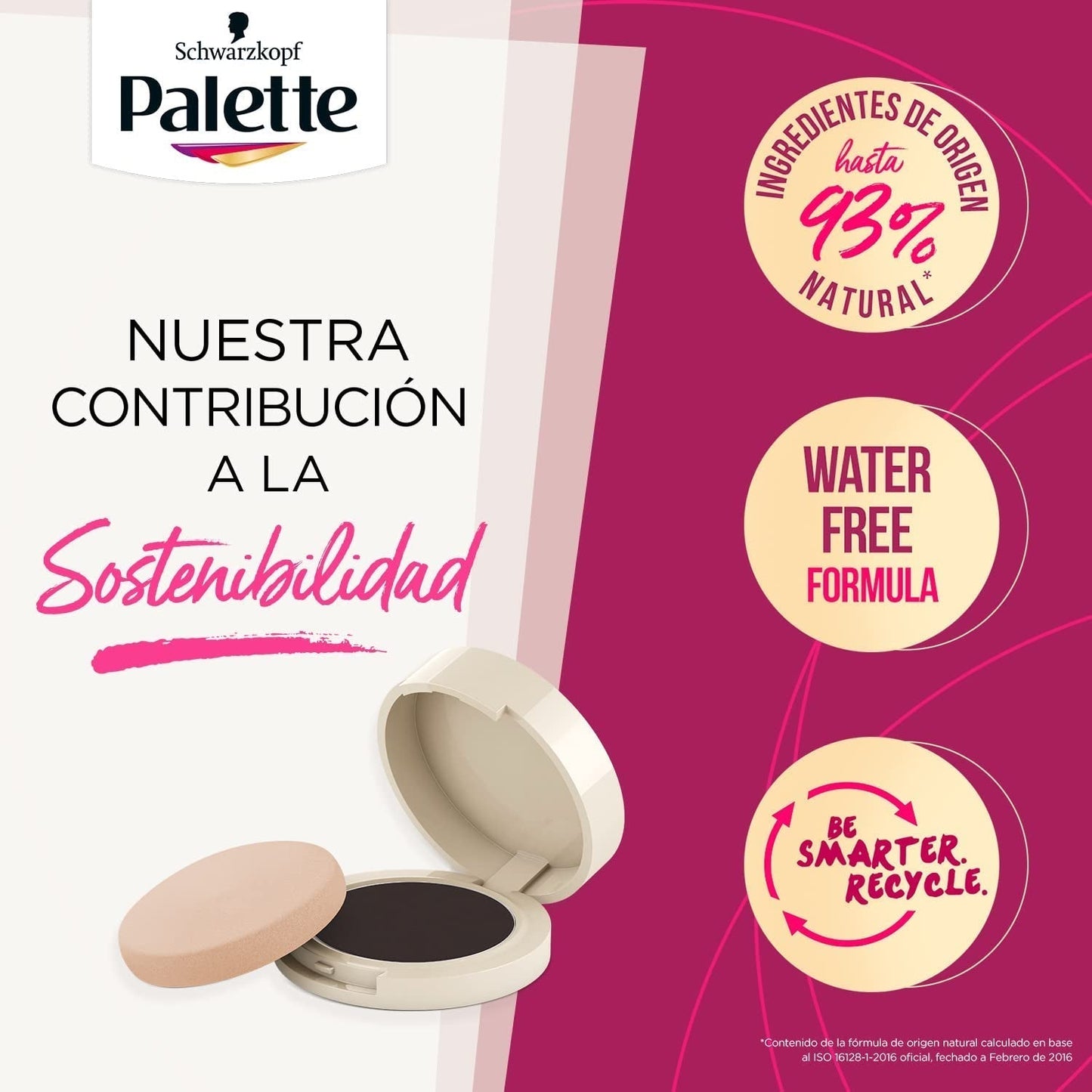 Paleta Compact Root Retouch Retouch Root Powder, compacto, castaño, 1ud Tinte para el cabello Naty Shop