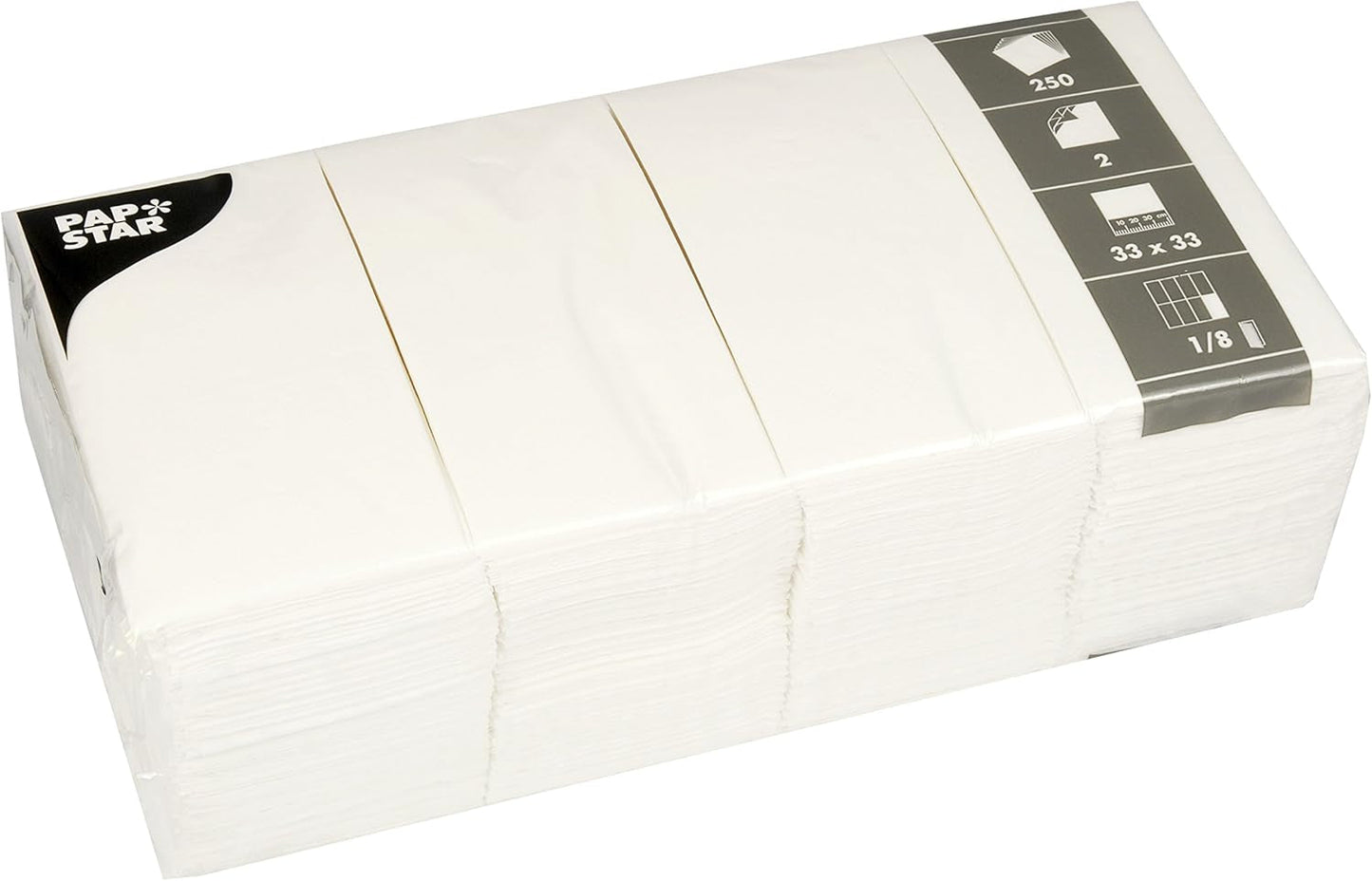 PAPSTAR 82552 PAPSTAR Serv. Blanco 1/8 veces