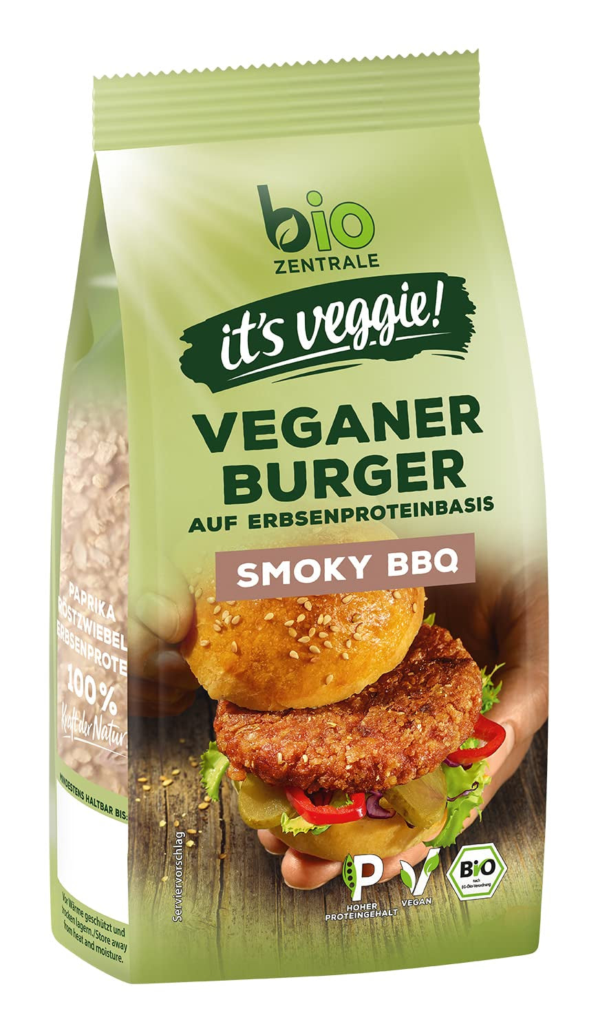 Biozentrale Bulgur en bandeja con verduras y jengibre | 200 g perfecto para una comida rápida para llevar | fuente de proteína vegana | fácil de preparar