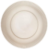 elho Vibes Fold Bowl 25 - Macetas de interior - 100% plástico reciclado - Ø 24,9 x Alt. 12,1 cm - Blanco/Lino blanco