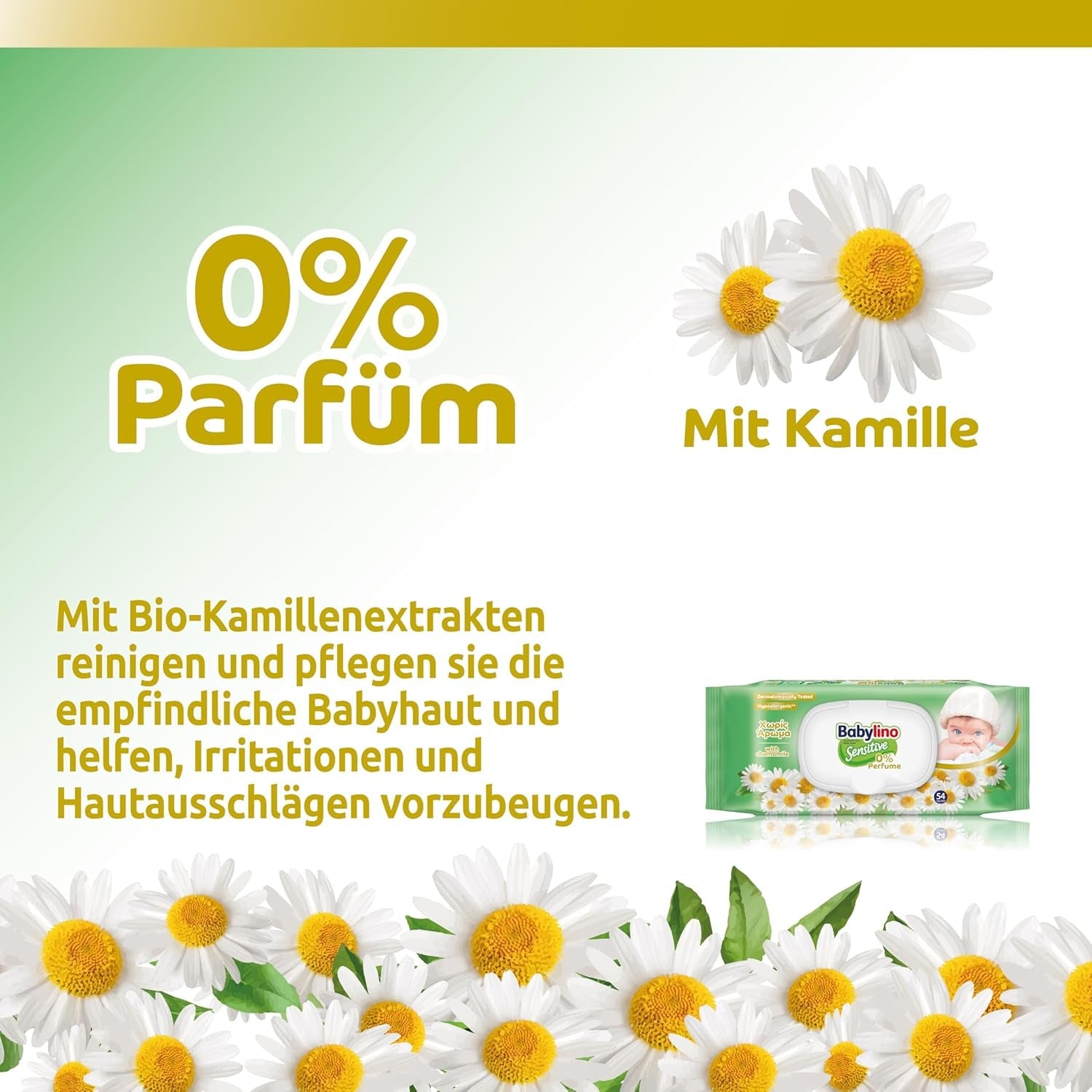 Toallitas para bebés sensibles, 0 % de fragancia, fórmula 98 % natural que restaura el equilibrio del pH de la piel, sello de frescura, 54 toallitas