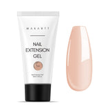 Makartt Poly Nail Extension Gel - Gel de extensión acrílico, gel fortalecedor de uñas, decoración de uñas, 50 ml (púrpura)