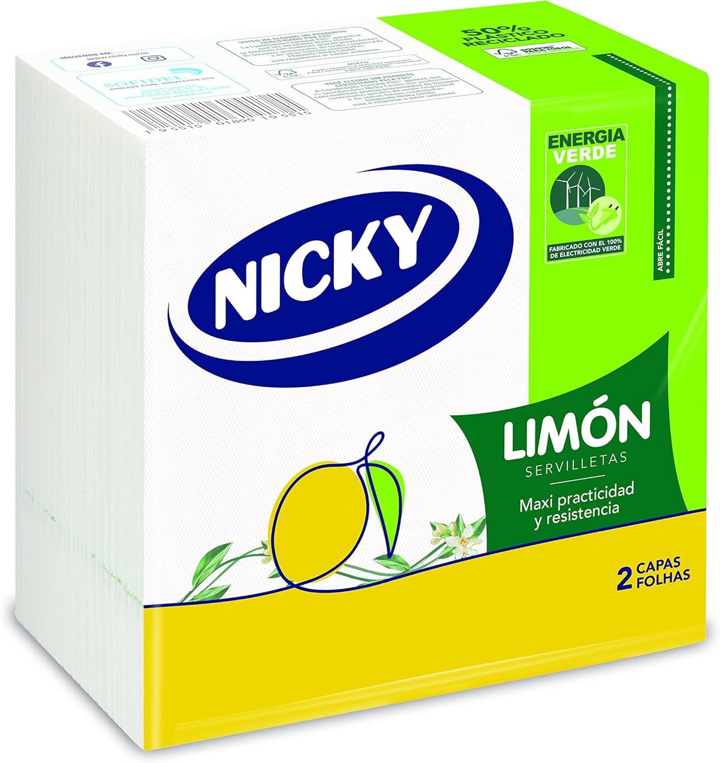 Atender. Maxi Limón 2 Capas