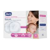 Chicco Acterielle Discos Lactantes Natural Feeling, 30 Unidades Alimentación y Accesorios Lactancia Tienda Bebe Naty