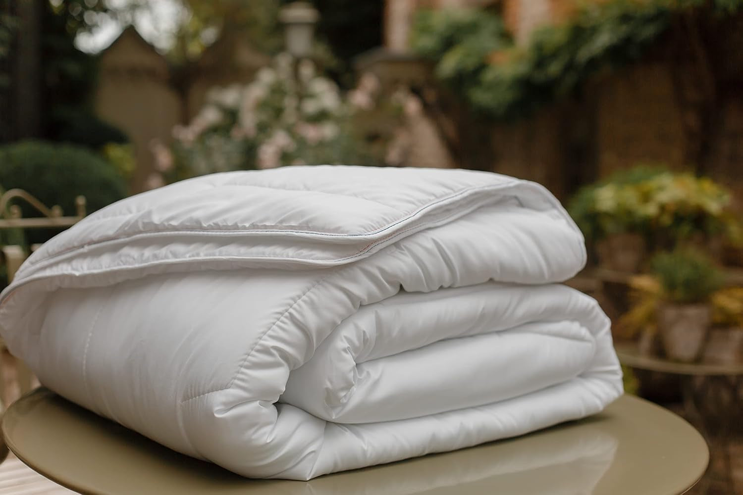 Edredón 240 X 220 Cm | Algodón orgánico y lana merino | Lavable a máquina a 30 °C Edredones y edredones Naty Shop