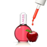 LALILL Aceite para cutículas de uñas 75Ml - Himbeere Nagelpflegeöl - Nagelöl Pflege Für Nägel Nagelhaut - SPA Maniküre Naildesign Hände - Vegano - Con pipeta