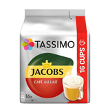 Tassimo Kapseln Jacobs Café au Lait, 5 x 16 monodosis, 80 Kaffeekapseln