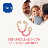 MAM Set Recién Nacido, Set de Regalo, compuesto por: 2 x Biberones anticólicos 160 ml, 1 x Biberón anticólicos 260 ml, 1 x Chupete Original Start, 1 x Broche para chupete, a partir de 0 meses, Neutro