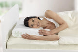 Almohada de soporte para el cuello viscosa Maximex, Almohada de soporte transpirable con relleno de espuma ergonómico, Almohada de soporte para el cuello ajustable en altura y altura para un sueño reparador, Con aloe vera Almohadas estándar Naty Shop