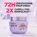 L'Or?al Paris Elvive Hydra Hyaluronic Maschera 72H Booster di Idratazione 300 ml Mascarilla Capilar Naty Shop