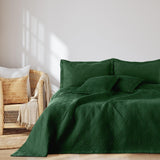 Ameliahome Colcha 170X210 Cm Colcha De Doble Cara Acolchado Ultrasónico Poliéster Ophelia Verde Oscuro Camas y Mantas Besuche den AmeliaHome-Store Ophelia Verde Oscuro 170X210 Cm