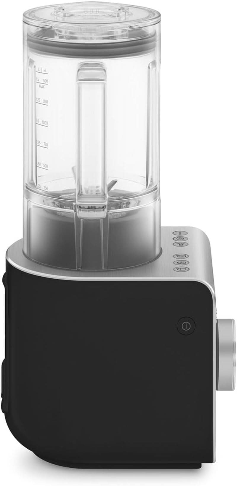 SMEG, Hochleistungsmixer BLC01BLMEU, 5 programas preestablecidos, 9 velocidades manuales, función de pausa y pulso, Kunststoffgehäuse, base Rutschfeste, 1400 W, Schwarz Kitchen Naty Shop