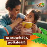 Barra de chocolate rellena de chocolate con leche entera y crema de leche Kaba 90 g Barra de chocolate para fundir con crema de leche ligera y sabor original de Kaba (paquete de 2)