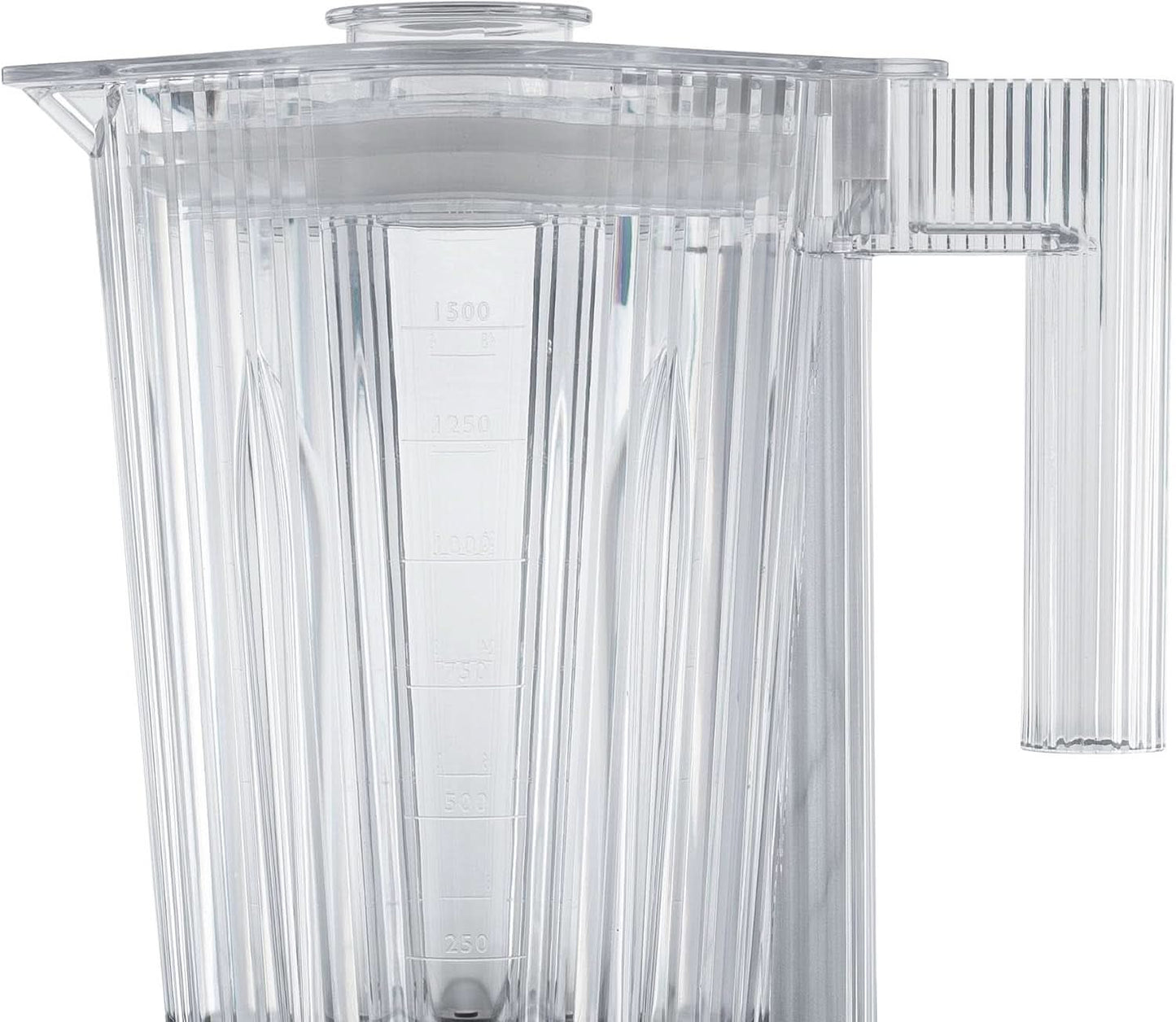 Alessi Plissé MDL09 W - Batidora con jarra graduada, resina termoplástica, Cocina Naty Shop