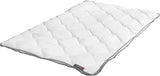 Badenia Trendline Edredón ligero para verano, resistente a las microebullición, lavable a máquina hasta 95 grados, 135 x 200 cm, certificado Oeko-Tex, fabricado en Alemania Edredones y edredones Naty Shop Edredón de 4 estaciones 155 x 220