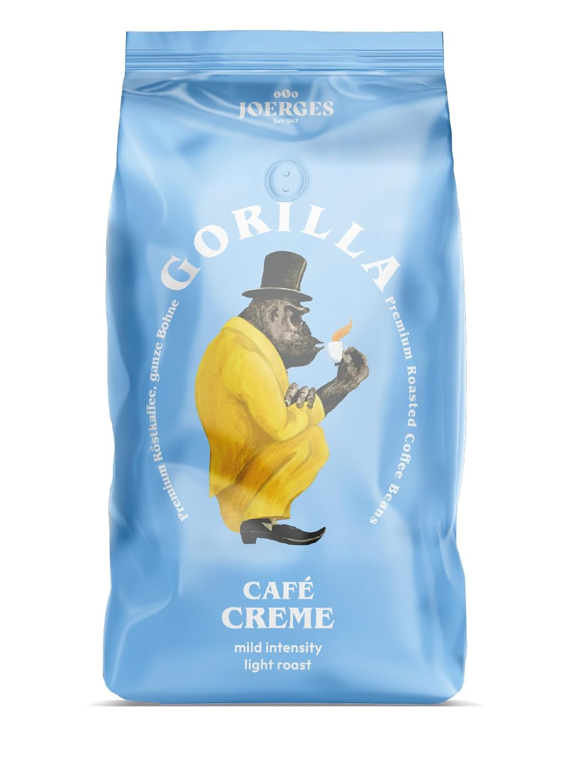 Crema Gorilla Café, 1 kg (paquete de 2)