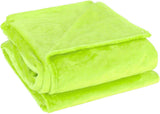 Sourcing Map Manta acogedora colcha Manta de lana suave y cálida como manta de sofá Manta de sofá Sala de estar y manta de peluche Manta de lana suave terciopelo felpa manzana verde 150X200Cm Camas y mantas uxcell Manzana verde 150X200Cm