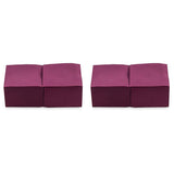 Saten Ser22104961 Cocktail, servilletas 20 X 20, 2 capas, pliegue 1/4, 100 servilletas, Punta-Punta, negro