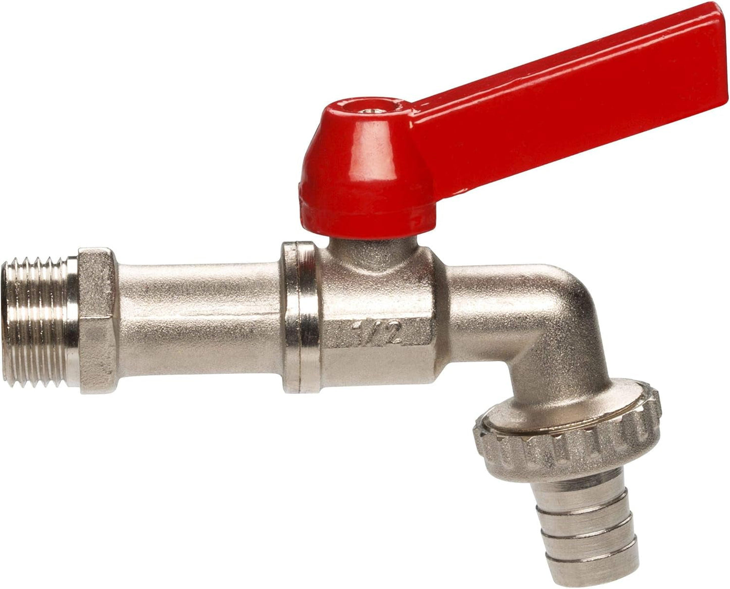 Válvula de bola Gardena: Válvula para interior y exterior, rosca de 26,5 mm (G 3/4"), para mangueras de 1/2" (13 mm) (7332-20)