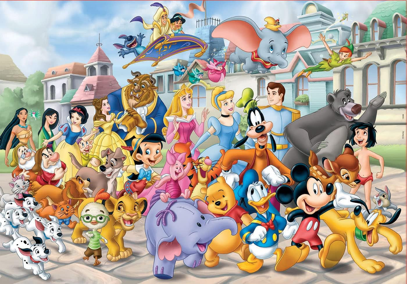 Educa - Puzzle 200 piezas | Disney Parade, Puzzle de 200 piezas para niños a partir de 6 años, Disney World (13289) Puzzle Naty Shop