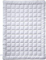 Billerbeck Vanessa Edredón superligero - edredón de verano - 155 X 220 Cm - edredón de algodón, edredón refrescante, edredón ligero de verano - 100% algodón, blanco Edredones y edredones Naty Shop 135X200 Cm Luz de verano
