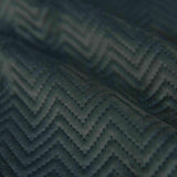 Almohada tipo caja para cortina Almohada decorativa L x A 45X45 cm Jacquard verde "Greta" con diseño de espiga Cuidado fácil Cierre de cremallera Relleno suave 320G - Variedad de colores, 2023510 Almohadas de viaje Naty Shop