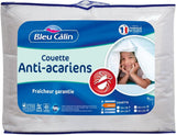 Edredón Antiácaros Bleu Calin 140X200 Cm, Para cama individual, Funda de microfibra suave, Tratamiento Sanitized Edredones y edredones Naty Shop