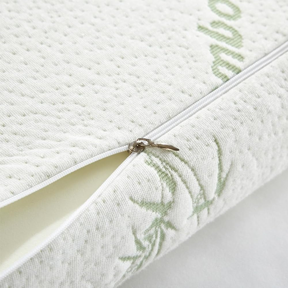 Almohada Ortopédica De Espuma Viscoelástica - Almohada Ergonómica, Almohada Antirronquidos para Personas Que Duermen De Lado, Boca Abajo y Boca Arriba, Pilow, 60 Cm X 40 Cm X 12 Cm Almohadas Ortopédicas Cervicales Naty Shop