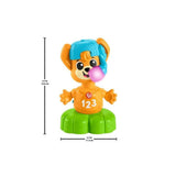 Fisher-Price Sync Squad zorro de juguete, juguete para bebés y niños pequeños con música y luces interactivas, a partir de 9 meses, versión francesa, HYK94 Jucarii Bebe Naty Shop