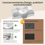 Homyrium Almohada Cervical Ergonómica Almohada Ortopédica Almohada de Espuma Viscoelástica Almohada Antirronquidos Almohada para Dormir de Lado Espalda Almohada Estómago Gris Almohadas Ortopédicas Cervicales Naty Shop