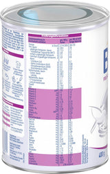 BEBA Fórmula para bebés prematuros etapa 2: bebés prematuros después del alta hospitalaria, alimentos para bebés, leche en polvo para bebés, 1 paquete (1 x 400 g)