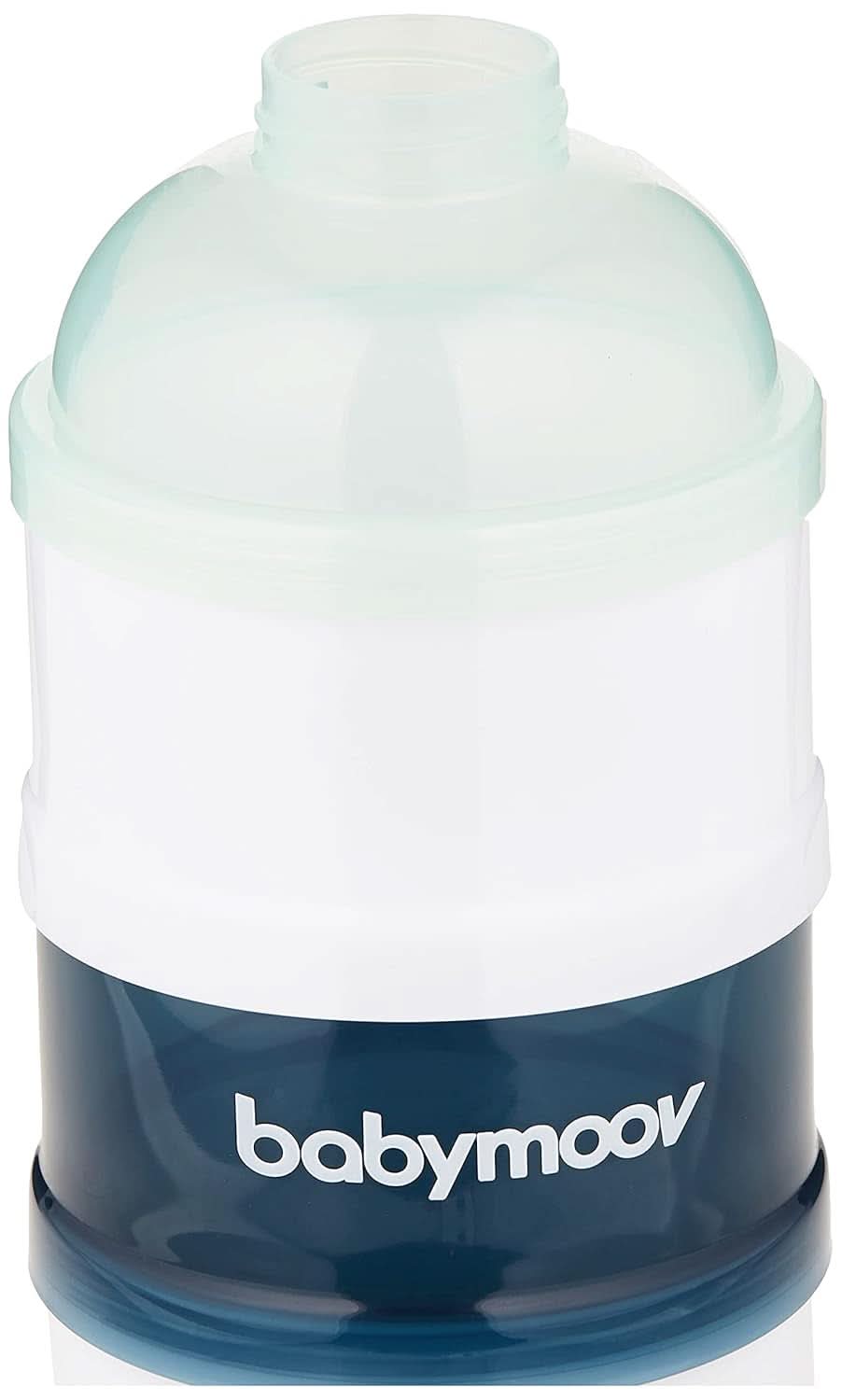 Babymoov Milchpulver-Portionierer, Azul Ártico, 4 Fächer Accesorios Alimentación y Lactancia Bebe Naty Shop
