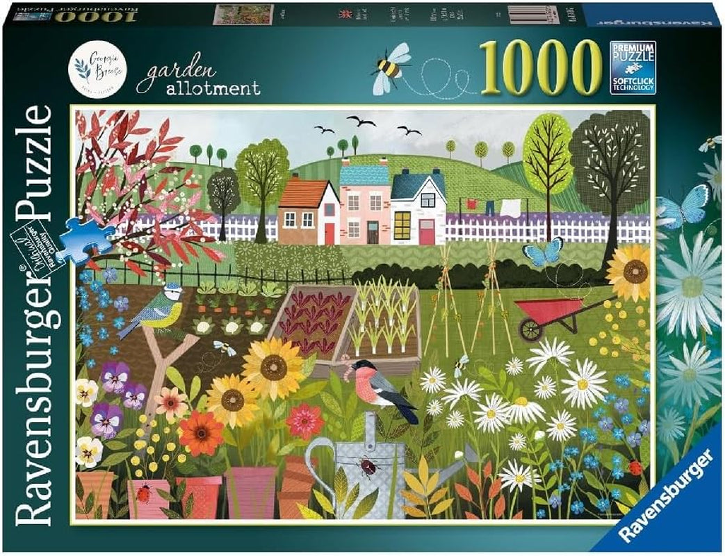 Ravensburger Puzzle 12001178 - Garden Allotment - Puzzle de 1000 piezas para adultos y niños mayores de 14 años Puzzle Naty Shop Diseño antiguo