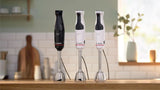 Bosch Stabmixer Ergomaster Serie 4, 1000 Watt, Edelstahl-Mixstab, Zerkleinerer, Mix-/Messbecher, Schwarz Kitchen Naty Shop