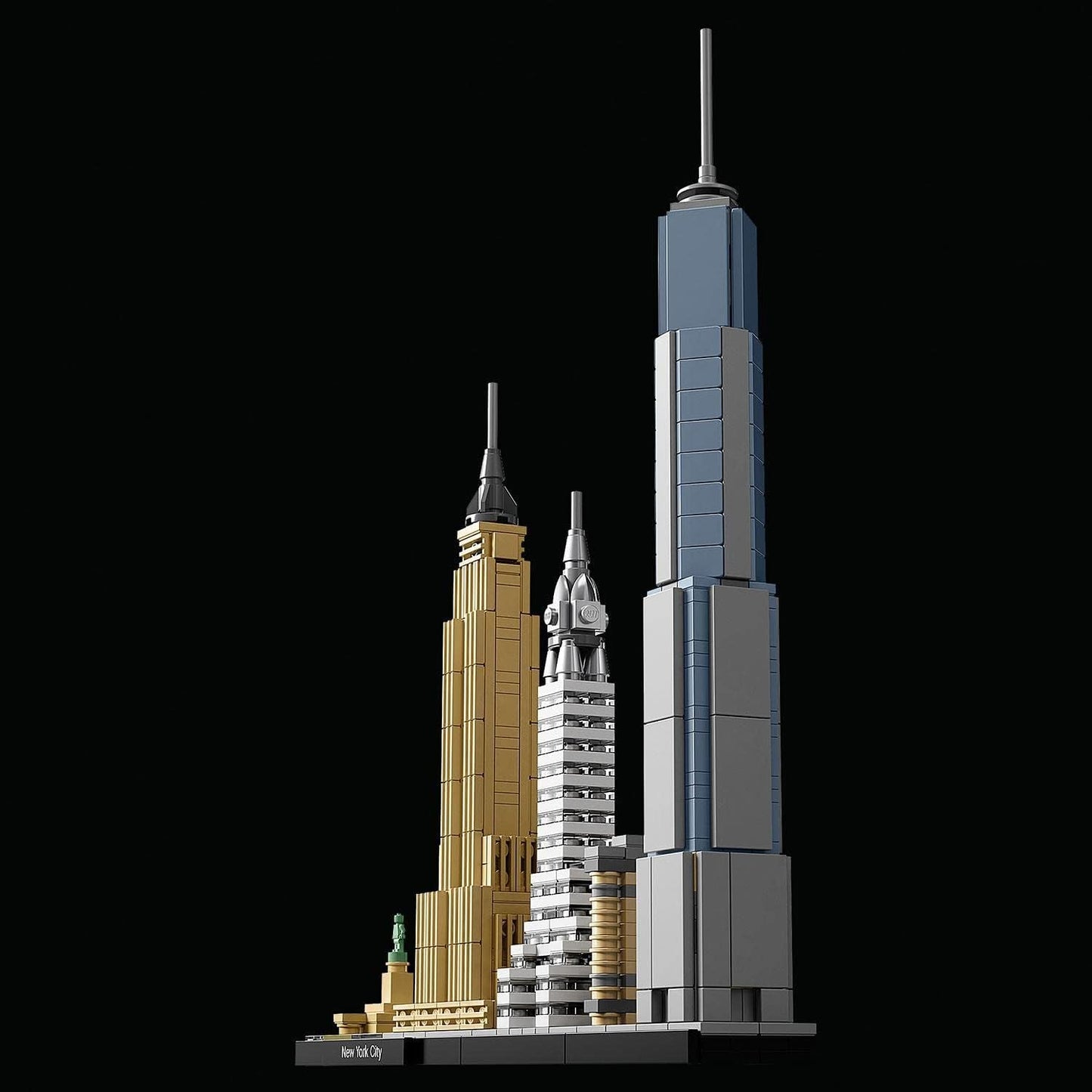 LEGO Architecture Set de la Ciudad de Nueva York, Kit de Modelo Skyline con World Trade Center y Estatua de la Libertad, Manualidades para Adultos, Decoraciones para el hogar y la Oficina, Regalos para Mujeres y Hombres 21028 Juegos de construcción Besuche den LEGO-Store