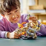 LEGO Marvel Spider-Man vs. Sandman: Enfrentamiento Juguete de superhéroe con figuras que incluyen un lagarto y un juego de rol eléctrico Juguete de construcción Regalo para niños y niñas entusiastas de la acción 76280 Juegos de construcción Besuche den LEGO-Store