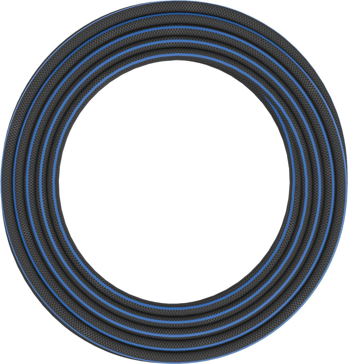 Fiskars L Manguera de agua, Protección UV, Prueba de presión, Rigidez torsional Nivel 4 (de 5), 30 m, Ø 1,3 cm (1/2"), 4,2 kg, Negro/Naranja/Azul, 1027105