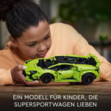 LEGO 42161 Technic Lamborghini Huracán Tecnica Kit de modelo de coche de juguete Set de construcción de coches de carreras para niños niñas Colección de aficionados a los deportes de motor Juegos de construcción de regalo Besuche den LEGO-Store